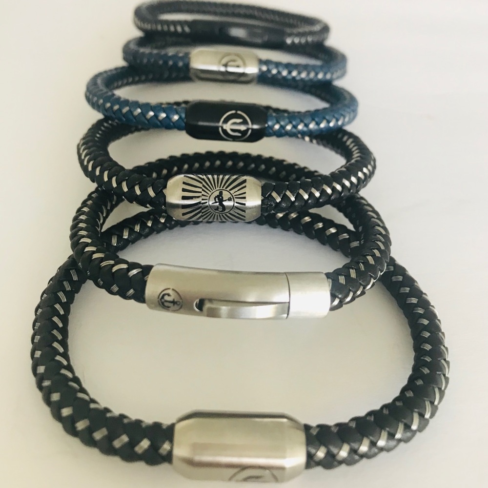Bracelets. Leather and Rope. Clearance Collection